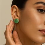 گوشواره مینی سبز - تصویر 2