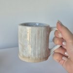 ماگ سرامیکی دستساز مدل راه راه - تصویر 10