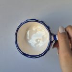 ماگ سرامیکی دستساز مدل چهاخونه - تصویر 8